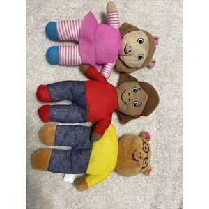 PBS Arthur and‎ Friends Plush Arthur, Francine & DW Lot Of 3